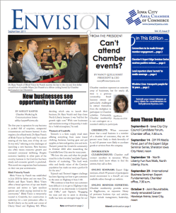 Chamber Newsletter: Envision