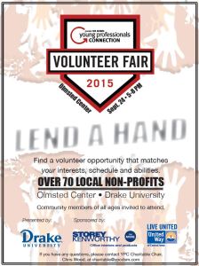 YPC Volunteer Fair - Flyer